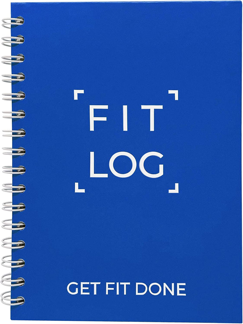 Cossac Fitness Journal & Workout Planner - Designed by Experts Gym Notebook, Workout Tracker,Exercise Log Book for Men Women Sporting Goods > Outdoor Recreation > Winter Sports & Activities Cossac Blue  