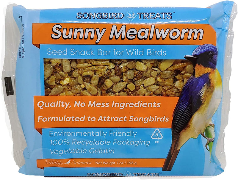 Songbird Treats Seed Cake Variety 4 Pack of Seed Cakes | 8 Oz Bird Seed Cakes for Wild Birds Animals & Pet Supplies > Pet Supplies > Bird Supplies > Bird Food Wildlife Sciences   