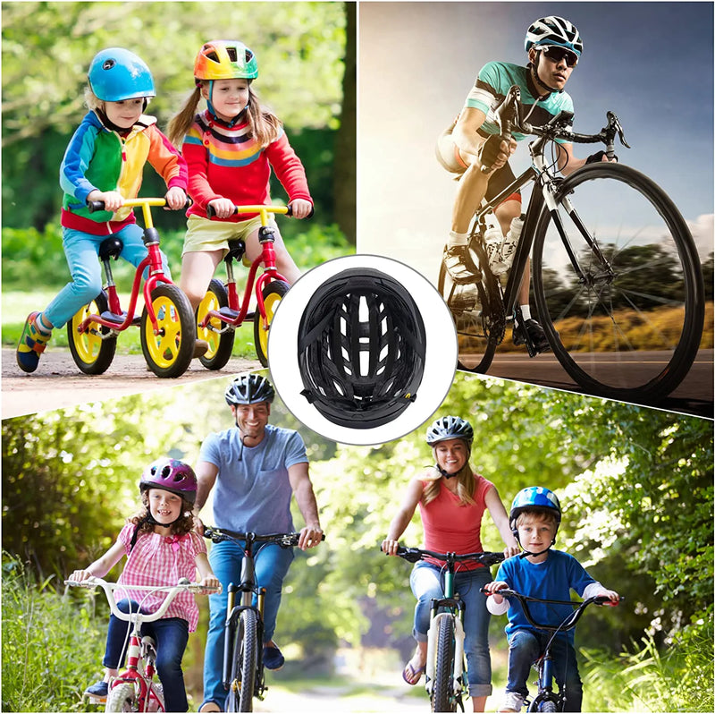 Lusofie Bike Helmet Padding Kit Universal Helmet Padding Kits Universal Bicycle Replacement Foam Pads Padding Set Helmet Cushions Mats for Bike Cycling Motorcycle Helmet Sporting Goods > Outdoor Recreation > Cycling > Cycling Apparel & Accessories > Bicycle Helmets Lusofie   
