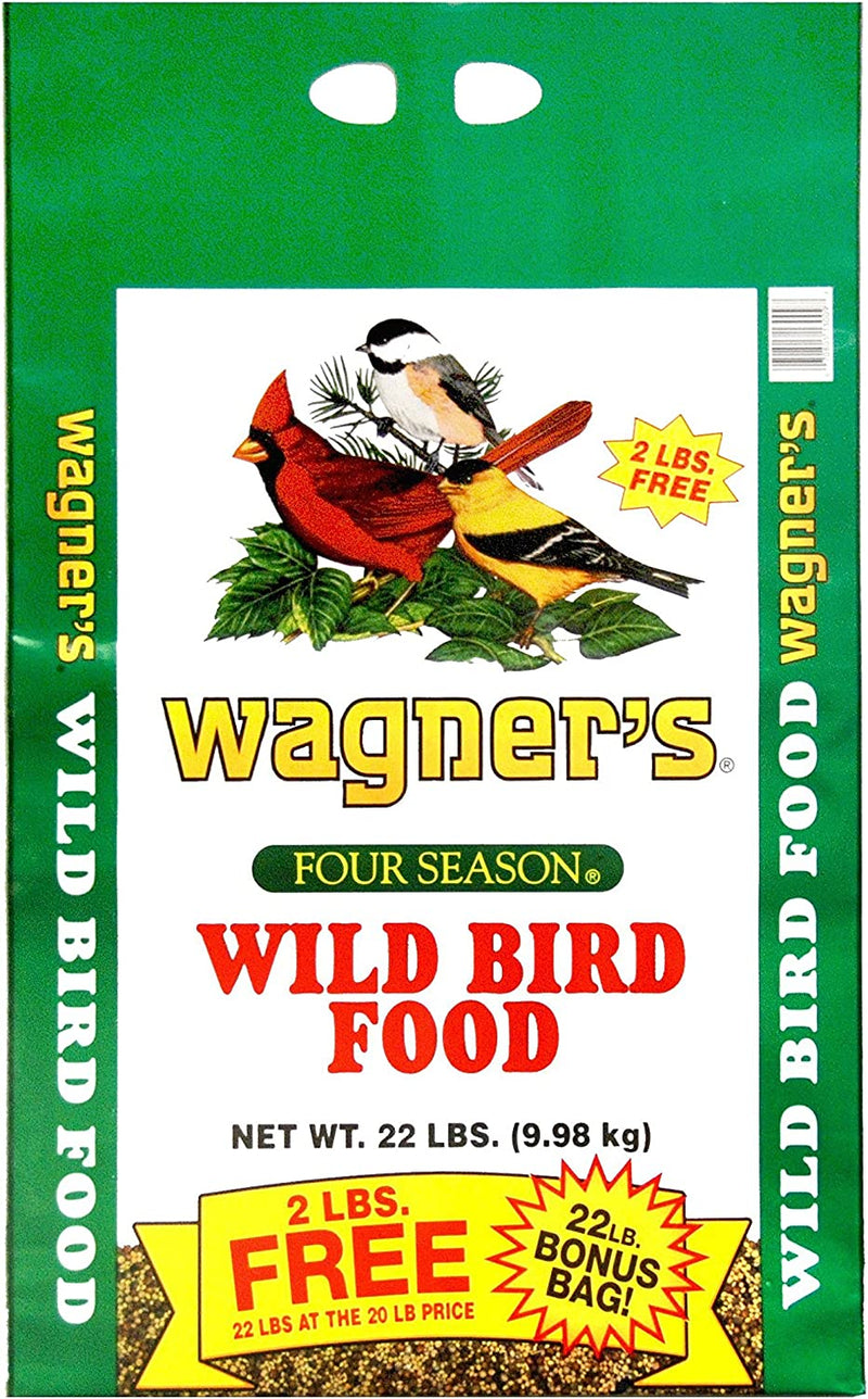 Wagner'S 13009 Four Season Wild Bird Food, 22-Pound Bag Animals & Pet Supplies > Pet Supplies > Bird Supplies > Bird Food Wagner's Single bag 22 Pound (Pack of 1) 