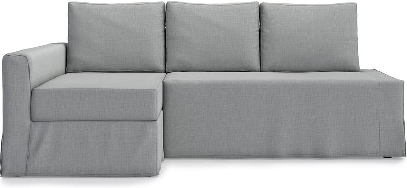 TLYESD Easy Fit Friheten Sleeper Sofa Cover Replacement for Couch Cover IKEA Friheten 3 Seat Sofa Bed Slipcover ,Friheten Sleeper Sofa Cover (Chaise on Left- Face to Sofa) Home & Garden > Decor > Chair & Sofa Cushions TLYESD Light Grey Left Chaise 