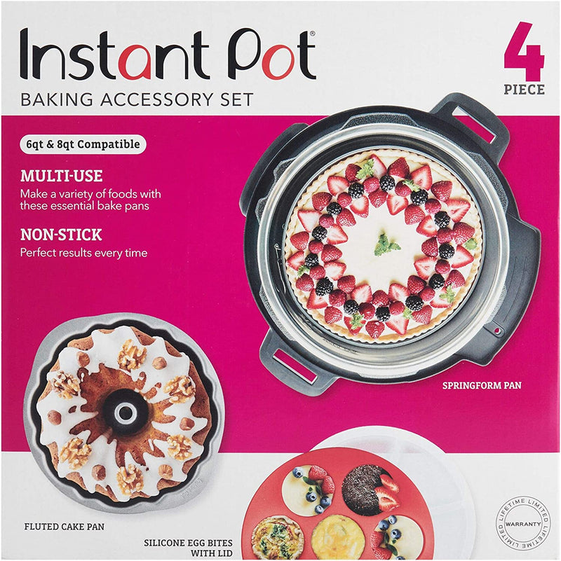 Instant Pot Official Cooking Set, 4-Piece, Assorted Home & Garden > Kitchen & Dining > Cookware & Bakeware Lifetime Brands   