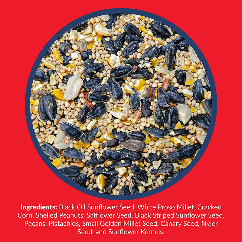 Lyric Supreme Wild Bird Seed, Wild Bird Food Mix with Nuts and Sunflower Seeds, 40 Lb. Bag Animals & Pet Supplies > Pet Supplies > Bird Supplies > Bird Food Lebanon Seaboard Corporation   