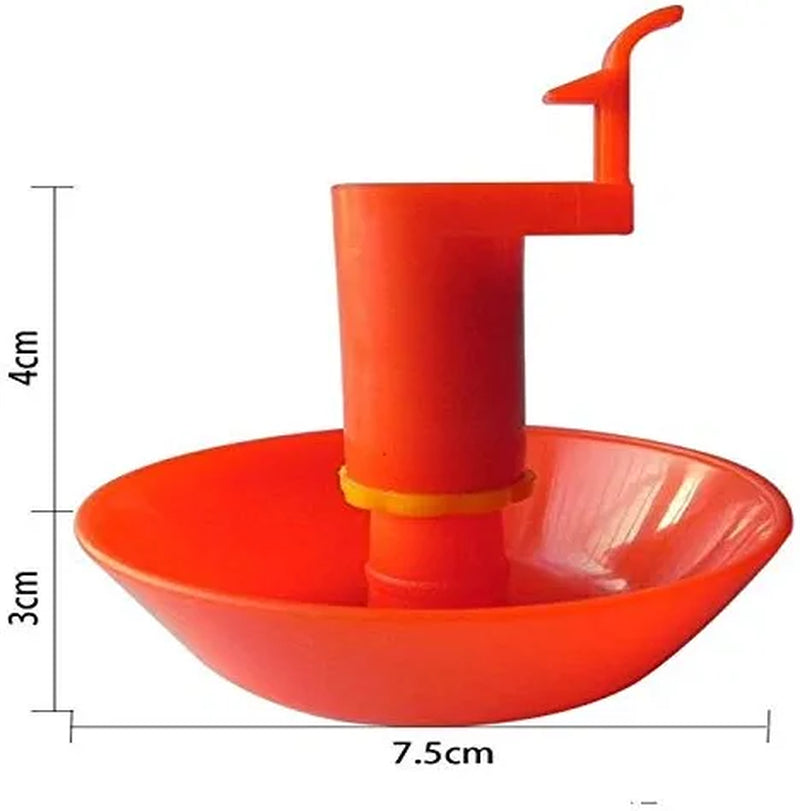 Dongdexiu Pet Supplies 2 PCS Automatic Drinking Bowl, Animal Husbandry Equipment for Chicken Duck Goose Pigeon, Product Specifications: Adjustable Feeding & Watering Supplies Animals & Pet Supplies > Pet Supplies > Bird Supplies > Bird Cage Accessories > Bird Cage Food & Water Dishes Dongdexiu   