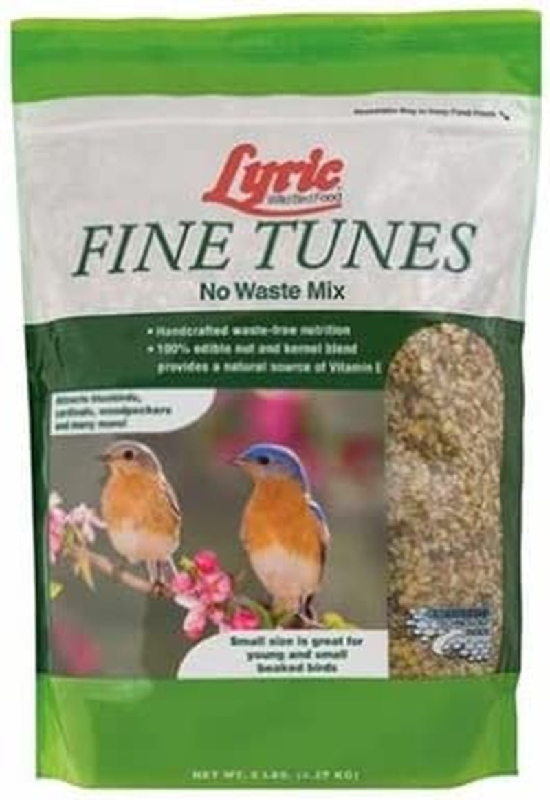 Lyric Fine Tunes Wild Bird Seed, No Waste Bird Food Mix, 5 Lb. Bag Animals & Pet Supplies > Pet Supplies > Bird Supplies > Bird Food Lebanon Seaboard Corporation Seed Mix 5 lb. 