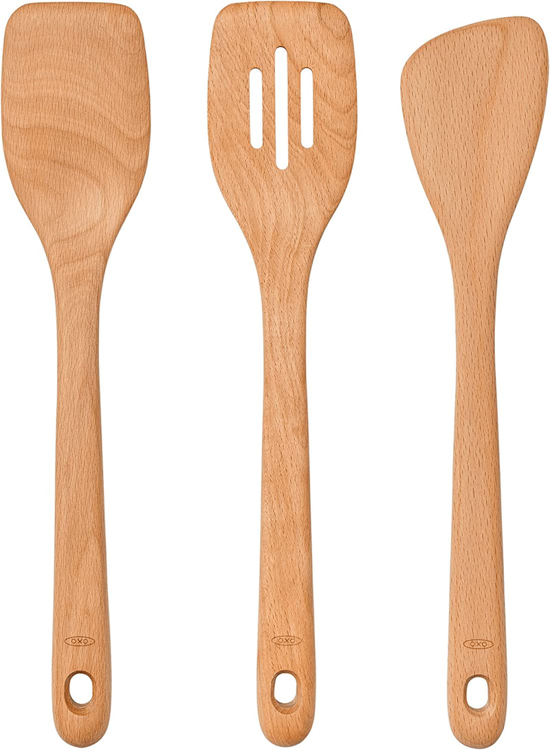 OXO Good Grips 3-Piece Wooden Spoon Set Home & Garden > Kitchen & Dining > Kitchen Tools & Utensils OXO Turners Spoon Set 