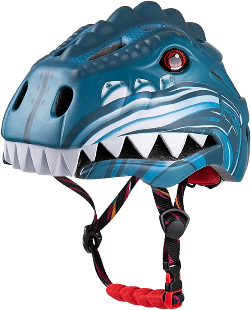 KINGBIKE Toddler Bike Helmet,Kids Helmet for Skateboard Cycling Skate Roller W/Colorfull Led Light