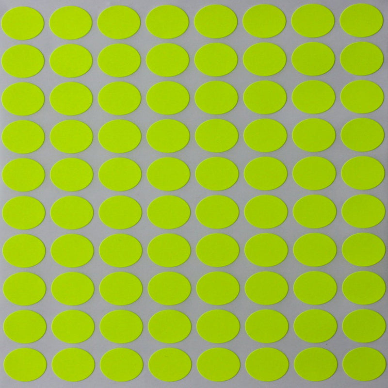 Royal Green Solid Color Coding Labels 1/2" round 13 Mm - Dot Stickers - Half Inch Rounds Metallic Gold Sticker - 400 Pack Arts & Entertainment > Party & Celebration > Party Supplies Royal Green 1200 Neon-Yellow 