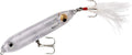 Heddon Super Spook Topwater Fishing Lure for Saltwater and Freshwater Sporting Goods > Outdoor Recreation > Fishing > Fishing Tackle > Fishing Baits & Lures Pradco Outdoor Brands Clear - Feather Dressed Feather Super Spook Jr (1/2 oz) 