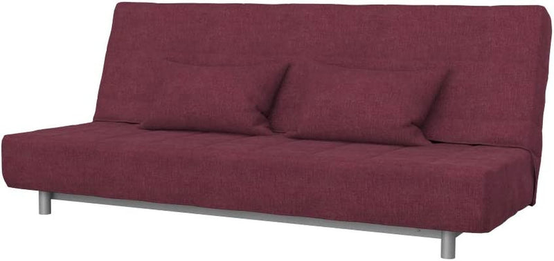 SOFERIA Replacement Compatible Cover for BEDDINGE 3-Seat Sofa-Bed, Fabric Eco Leather Creme Home & Garden > Decor > Chair & Sofa Cushions Soferia Softi Cherry  