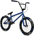 Elite BMX Bicycle 18", 20" & 26" Model Freestyle Bike - 3 Piece Crank Sporting Goods > Outdoor Recreation > Cycling > Bicycles Elite Bicycle Blue Combat 20" 