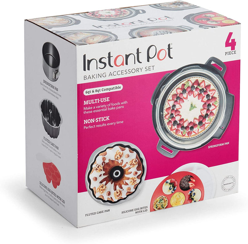 Instant Pot Official Cooking Set, 4-Piece, Assorted Home & Garden > Kitchen & Dining > Cookware & Bakeware Lifetime Brands   