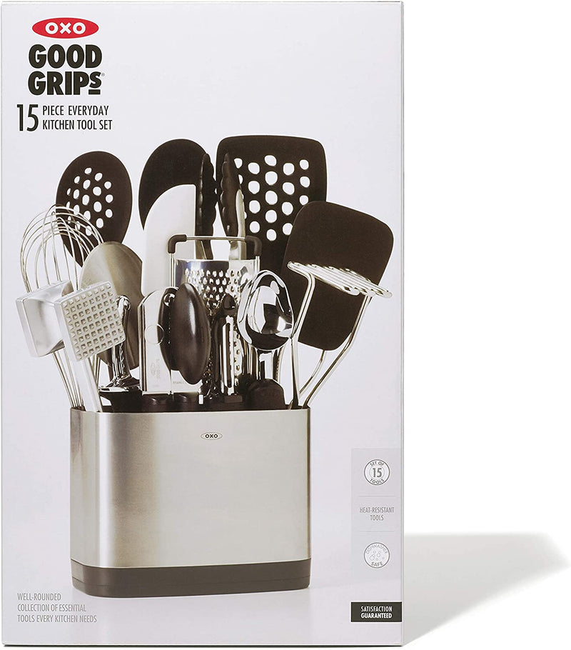 OXO Good Grips 15-Piece Everyday Kitchen Utensil Set Home & Garden > Kitchen & Dining > Kitchen Tools & Utensils OXO   