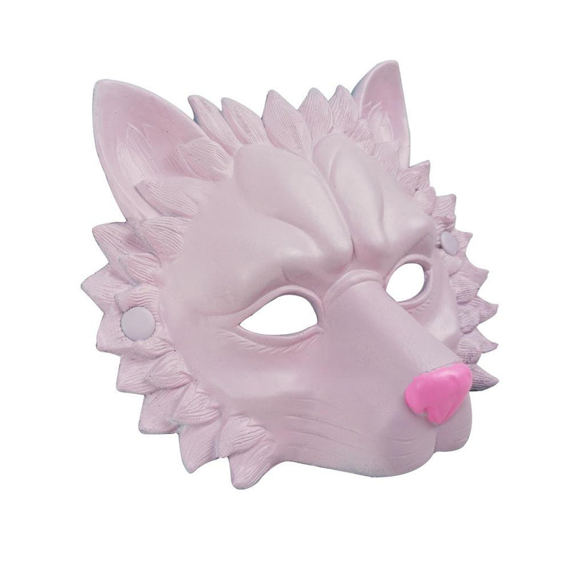 Halloween Party Masquerade Mask Halloween Decoration Props, Adult Child Role-Playing Animal Mask, PU Lion Mask Apparel & Accessories > Costumes & Accessories > Masks EFINNY   