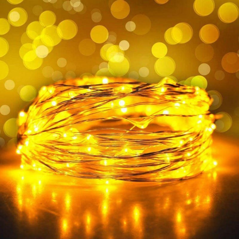 Lovegab USB Fairy String Lights, 2/5/10/20M Led String Lights,Usb Plug in Starry Lights with Remote,Waterproof Copper Wire Fairy Lights for Valentine'S Day Home & Garden > Decor > Seasonal & Holiday Decorations WSXUHCP2819488 Warm white  