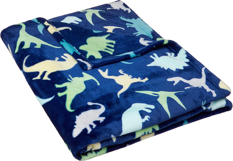 Kids Bedding Nap Set with Dinosaur Pillow and Fleece Throw Blanket Home & Garden > Linens & Bedding > Bedding KOL DEALS   