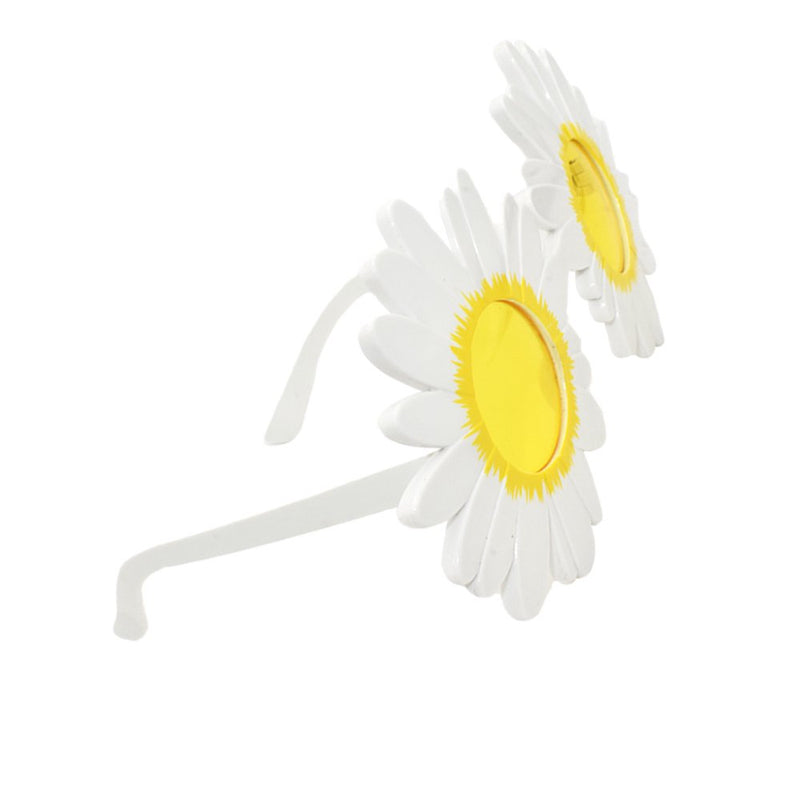 Hemoton Funny White Daisy Flower Costume Glasses Women Wedding Photo Booth Props Accessories Night Events Party Supplies Decoration Arts & Entertainment > Party & Celebration > Party Supplies Hemoton   