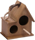 DAPERCI Bird Cage Creative Birdcage Wooden Box Garden Bird Cages Nests Bird House Bird Cage Accessories Birdcages (Color : Grey) Animals & Pet Supplies > Pet Supplies > Bird Supplies > Bird Cages & Stands DAPERCI Grey  