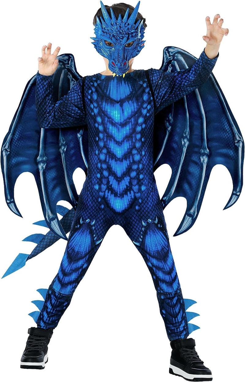 Morph Dragon Costume Kids (3 Colors) Dragon Costumes for Boys Halloween Costumes for Boys Kids Dragon Costume Boys  Does Not Apply   