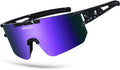BOLLFO Cycling Sunglasses, UV 400 Eye Protection Polarized Eyewear for Men Women Sporting Goods > Outdoor Recreation > Cycling > Cycling Apparel & Accessories BOLLFO Purple Lens  