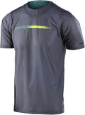 Troy Lee Designs Cycling MTB Bicycle Mountain Bike Jersey Shirt for Men, Skyline Air Channel SS Sporting Goods > Outdoor Recreation > Cycling > Cycling Apparel & Accessories Troy Lee Designs Channel Gray Small 