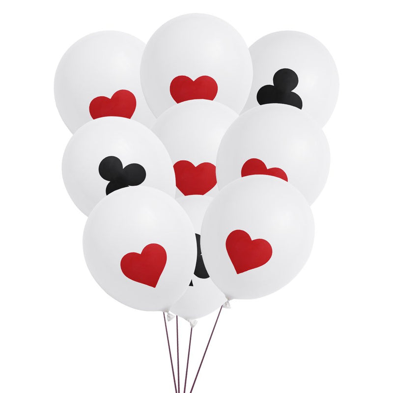 NICEXMAS 24Pcs 12Inch Poker Balloon Decorative Latex Playing Cards Balloon Party Supplies for Birthday Poker Party Bar Special Events Arts & Entertainment > Party & Celebration > Party Supplies NICEXMAS   