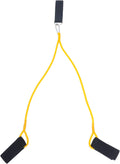 Sosoport 2Pcs Equipment Ankle Swimming Strap Arm Rope for Leash Stationary Technique Pool Yellow Belt Lap Trainer Fitness Training Swim Elastic Strength Resistance Exercise Sporting Goods > Outdoor Recreation > Boating & Water Sports > Swimming Sosoport Yellow 91X5X0.5cm 