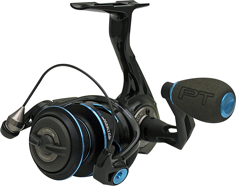 Quantum Smoke Saltwater Spinning Fishing Reel, Changeable Right- or Left-Hand Retrieve, Continuous Anti-Reverse Clutch with Niti Indestructible Bail, SCR Alloy Frame, Black Sporting Goods > Outdoor Recreation > Fishing > Fishing Reels Zebco Size 30 Reel  