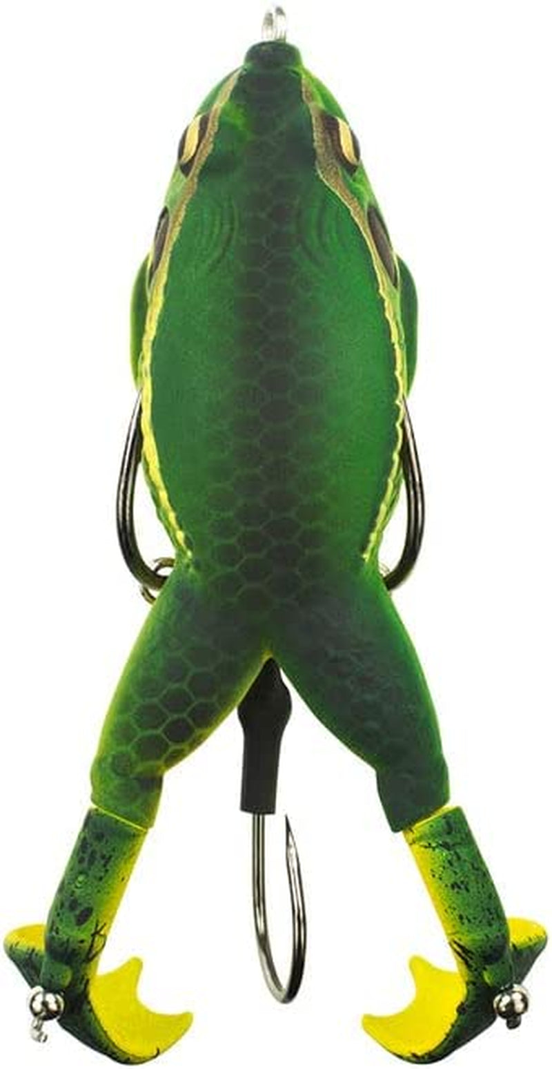 Lunkerhunt Prop Frog – Freshwater Fishing Lure with Realistic Design, Weighs ½ Oz, 3.5” Length Sporting Goods > Outdoor Recreation > Fishing > Fishing Tackle > Fishing Baits & Lures Lunkerhunt Blue Gill  