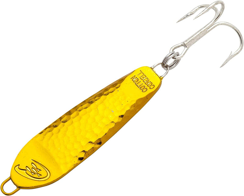 Cotton Cordell C.C. Spoon Spinner-Bait Fishing Lure Sporting Goods > Outdoor Recreation > Fishing > Fishing Tackle > Fishing Baits & Lures Pradco Outdoor Brands Gold 2", 3/8 oz 