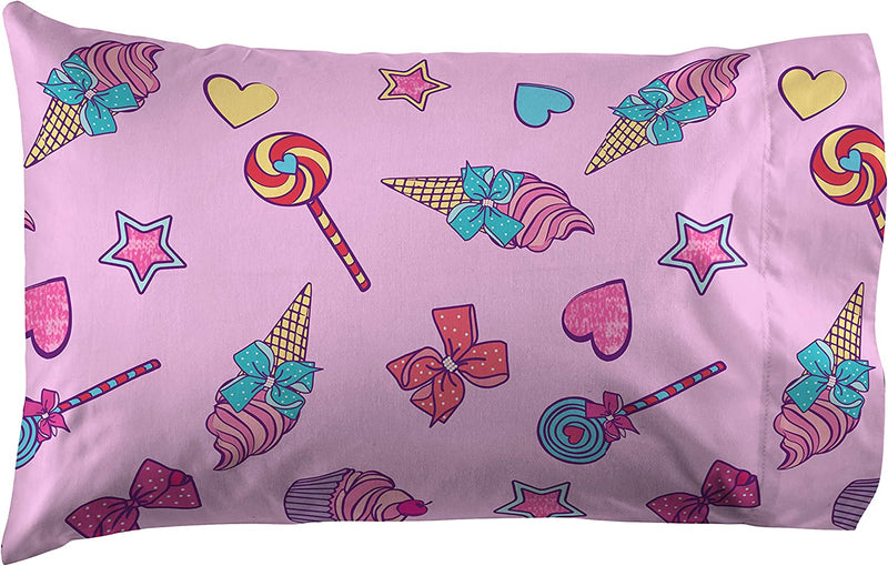 Jay Franco Nickelodeon Jojo Siwa Dream Believe Twin Sheet Set - Super Soft and Cozy Kid’S Bedding - Fade Resistant Polyester Microfiber Sheets (Official Nickelodeon Product) Home & Garden > Linens & Bedding > Bedding Jay Franco   