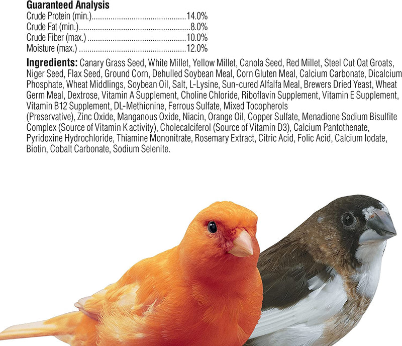 Kaytee Supreme Pet Canary & Finch Bird Food, 25 Pound Animals & Pet Supplies > Pet Supplies > Bird Supplies > Bird Food Central Garden & Pet   