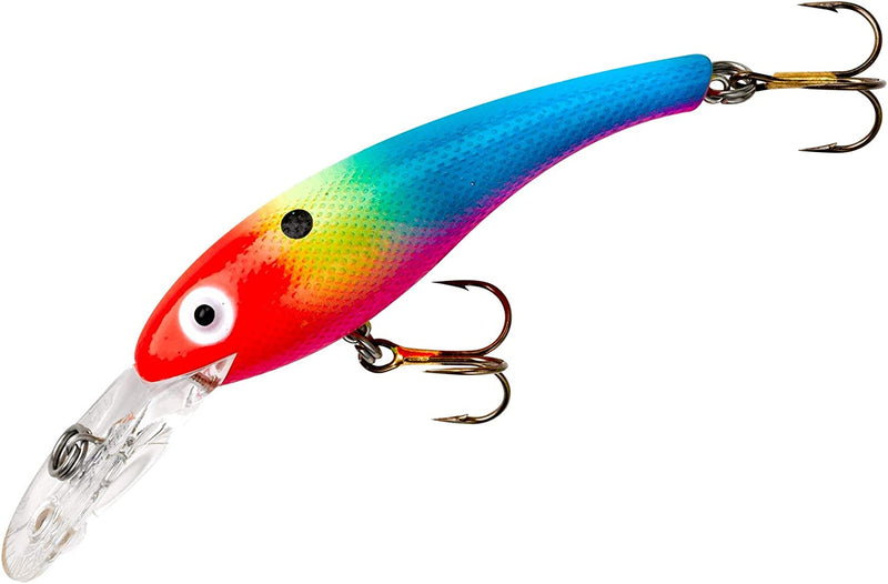 Cotton Cordell Wally Diver Walleye Crankbait Fishing Lure Sporting Goods > Outdoor Recreation > Fishing > Fishing Tackle > Fishing Baits & Lures Pradco Outdoor Brands Fire Face Clown 3 1/8", 1/2 oz 