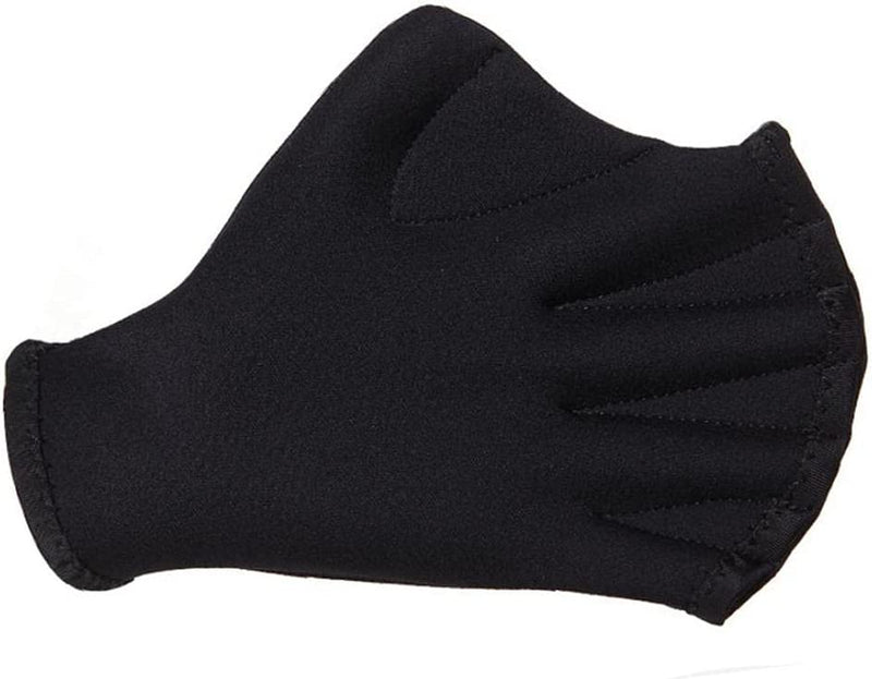 Ayrsjcl 1 Pair Swimming Gloves Men Women Thin Hand Fins Pool Swim Paddles for Diving Snorkeling Surfing Water Aerobics Black One Size Sporting Goods > Outdoor Recreation > Boating & Water Sports > Swimming > Swim Gloves Ayrsjcl   