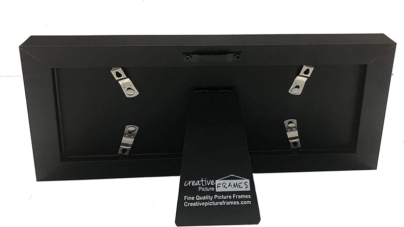 Creative Picture Frames [$4X9Bk-B] Black First Dollar Frame with Black Matting, Easel Stand and Wall Hanger Included Home & Garden > Decor > Picture Frames Creative Picture Frames   