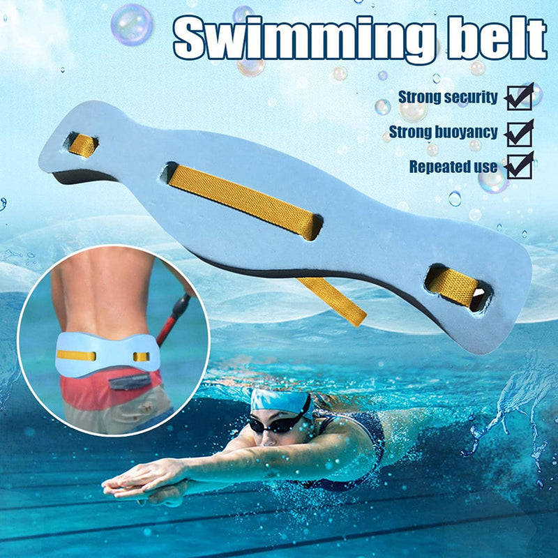 Exercise Swimming Train Equipment Belt, Adjustable Swim Floating Safety Belt, EVA Fish Shaped Waistband Float, Water Aerobics Exercise Belt for Low Impact Swimming Pool Workouts Sporting Goods > Outdoor Recreation > Boating & Water Sports > Swimming Swimming Belt   