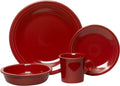 Fiesta 16-Piece, Service for 4 Dinnerware Set, Scarlet Home & Garden > Kitchen & Dining > Tableware > Dinnerware Fiesta Scarlet  