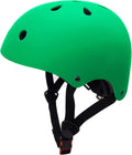 Glaf Bike Helmet Adult Mountain Bike Helmet for Men Women Bicycle Helmet Multi-Sport Helmet Adjustable Skateboard Cycling Helmet Lightweight Classic Commuter Bike Skate Helmet Sporting Goods > Outdoor Recreation > Cycling > Cycling Apparel & Accessories > Bicycle Helmets GLAF Light Green- 1 PC Large 