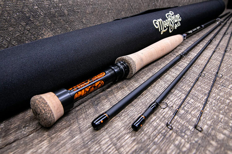 Moonshine Rod Co. the Epiphany II ESN Fly Rod with Extra Tip