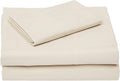 Deluxe Microfiber Striped Sheet Set, Bright White, Twin Home & Garden > Linens & Bedding > Bedding KOL DEALS Beige 1-Pack Twin