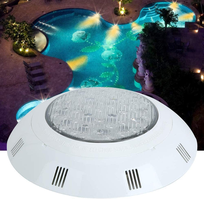 DERCLIVE 18W 12V Wall-Mounted Aquarium Fountain Pond Pool Underwater Landscape Light Lamp1 Swimming Pool Light Underwater Underwater Light Underwater Light Light Underwater Light Swimming Pool Light L Home & Garden > Pool & Spa > Pool & Spa Accessories DERCLIVE   