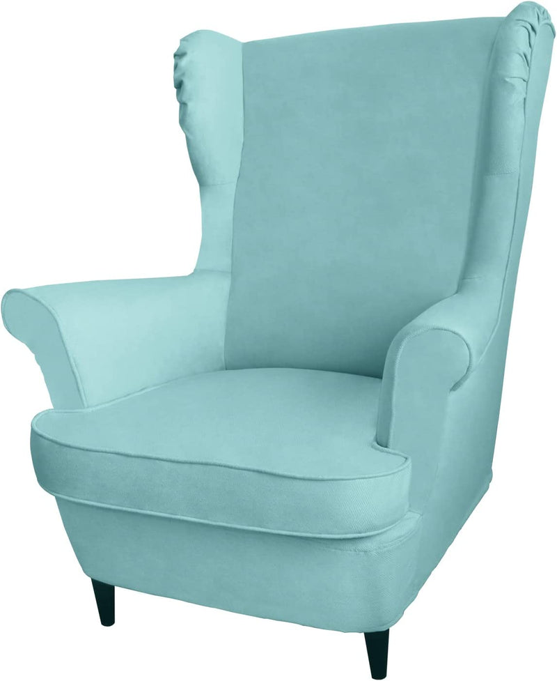 CRIUSJA Chair Cover for IKEA Strandmon Armchair, Couch Cover for Living Room, Armchair Sofa Slipcover (8018-16, Armchair Cover) Home & Garden > Decor > Chair & Sofa Cushions CRIUSJA 732-16  