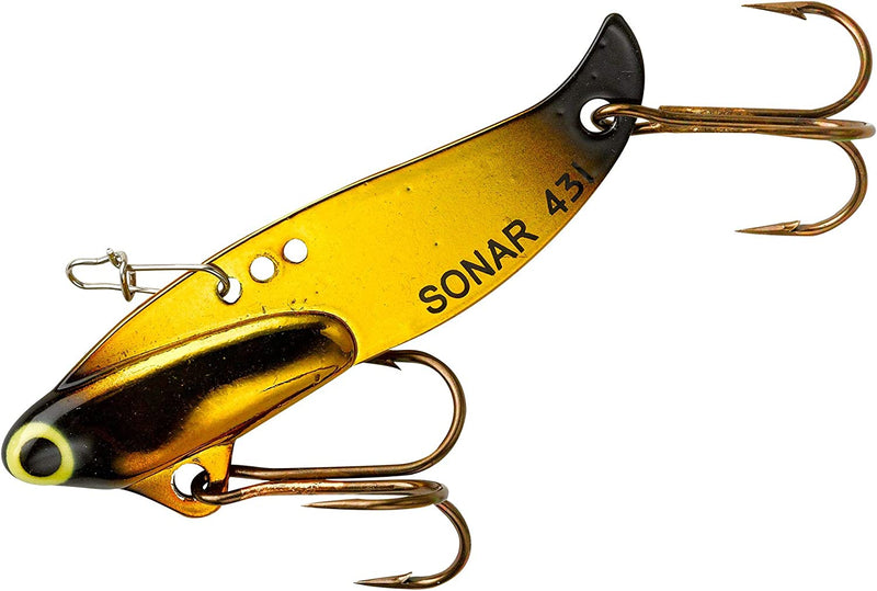 Heddon Sonar Adjustable-Action Fishing Lure Sporting Goods > Outdoor Recreation > Fishing > Fishing Tackle > Fishing Baits & Lures Pradco Outdoor Brands Gold Shiner 2 3/8" 