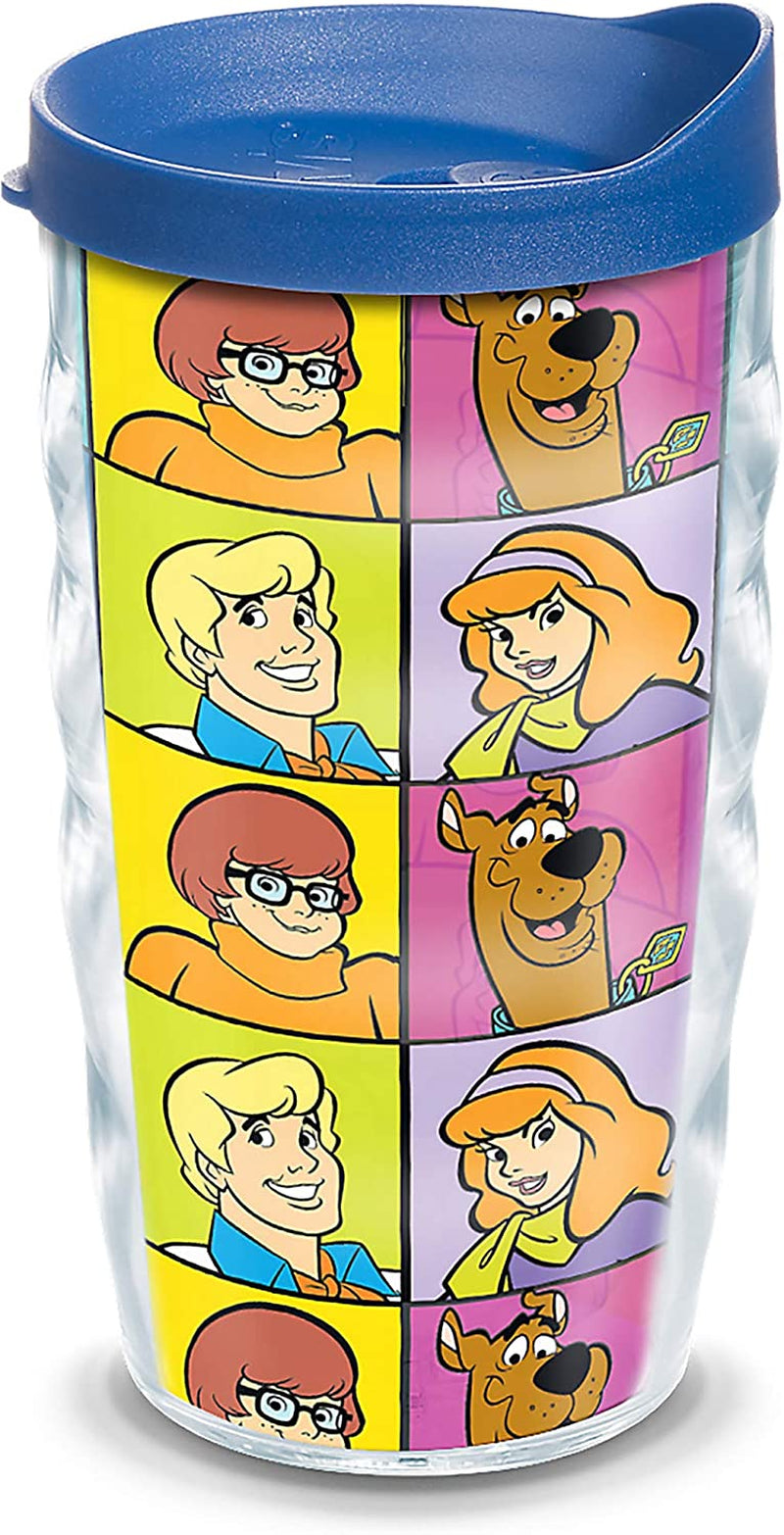 Tervis Warner Brothers - Scooby-Doo Made in USA Double Walled Insulated Tumbler Cup Keeps Drinks Cold & Hot, 10Oz Wavy, Tie-Dye Home & Garden > Kitchen & Dining > Tableware > Drinkware Tervis Crew 1 Count (Pack of 1) 