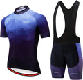 Hotlion Men'S Cycling Jersey Set Bib Shorts Summer Cycling Clothing Suit Pro Team Bike Clothes Sporting Goods > Outdoor Recreation > Cycling > Cycling Apparel & Accessories Hotlion B3jp1014 Chest For 45.7"-48"=Tag XXXL 