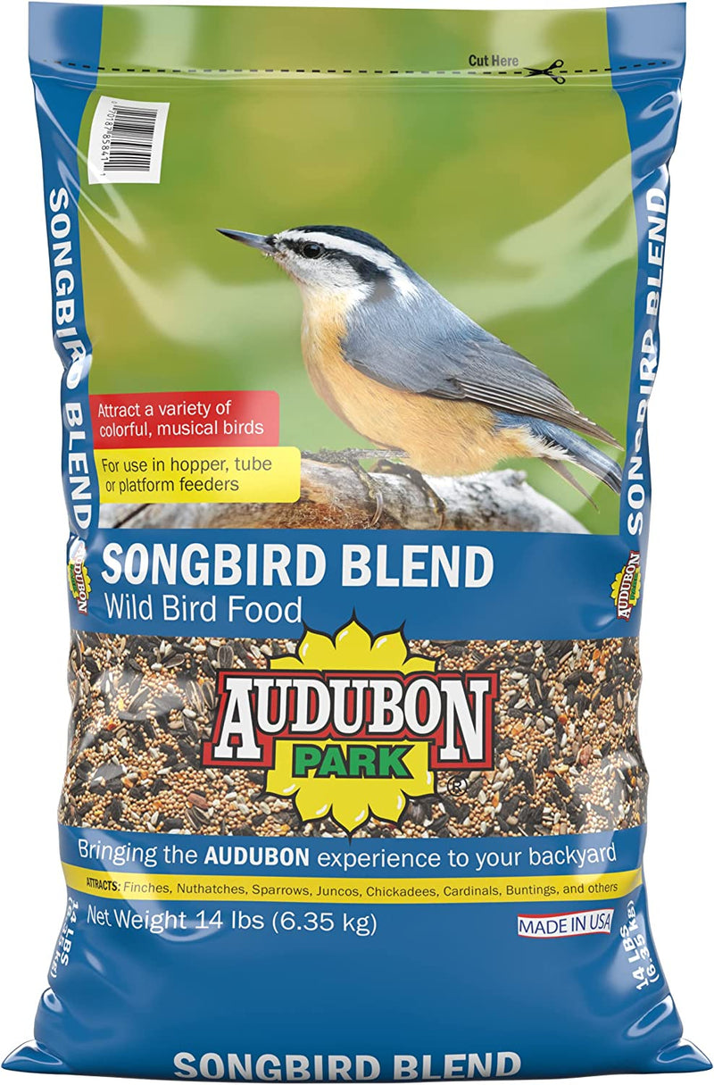 Audubon Park 12241 Songbird Bird Food Blend, 14-Lbs. - Quantity 1 Animals & Pet Supplies > Pet Supplies > Bird Supplies > Bird Food Audubon Park   