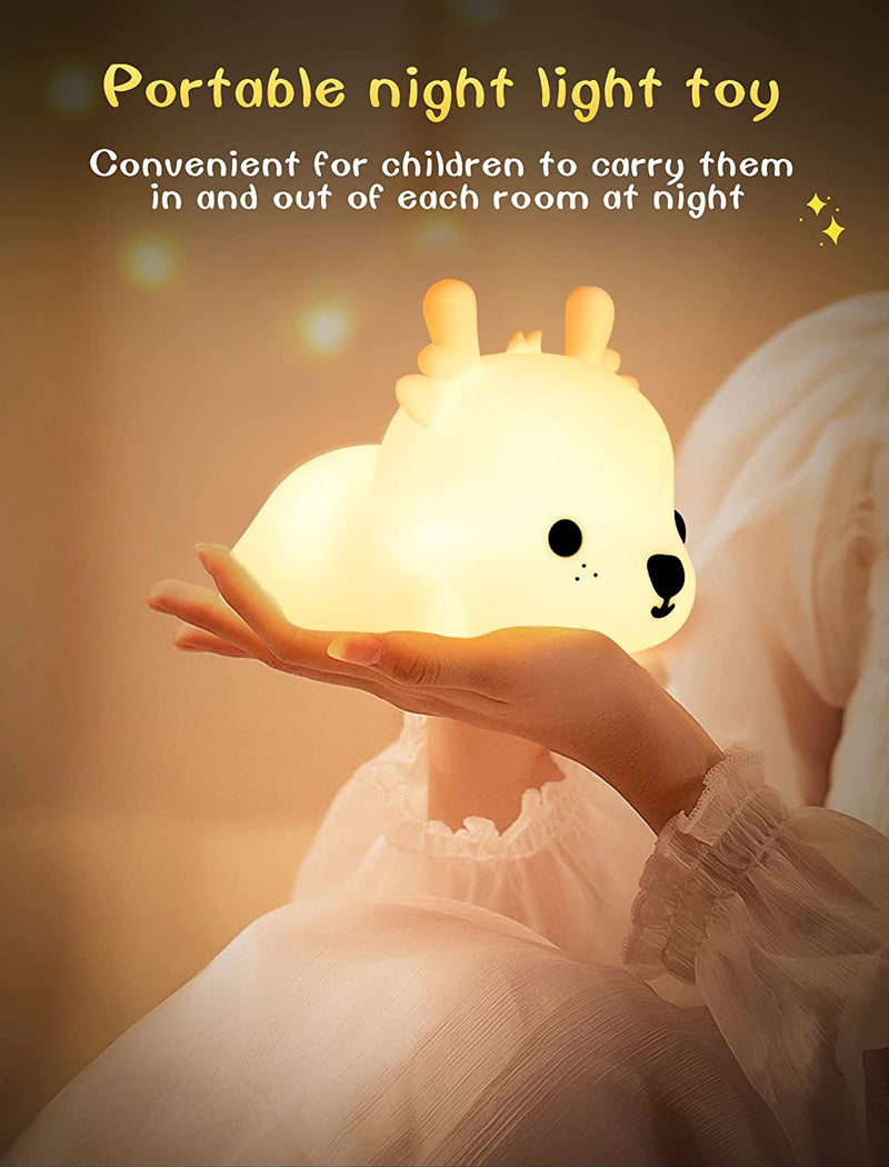 CHWARES Night Light for Kids, Cat Nursery Night Lights with Remote, 7 Color Kawaii Lamp, Room Decor, USB Rechargeable, Cute Lamp Gifts for Baby, Children, Toddlers, Teen Girls Home & Garden > Lighting > Night Lights & Ambient Lighting CHWARES   