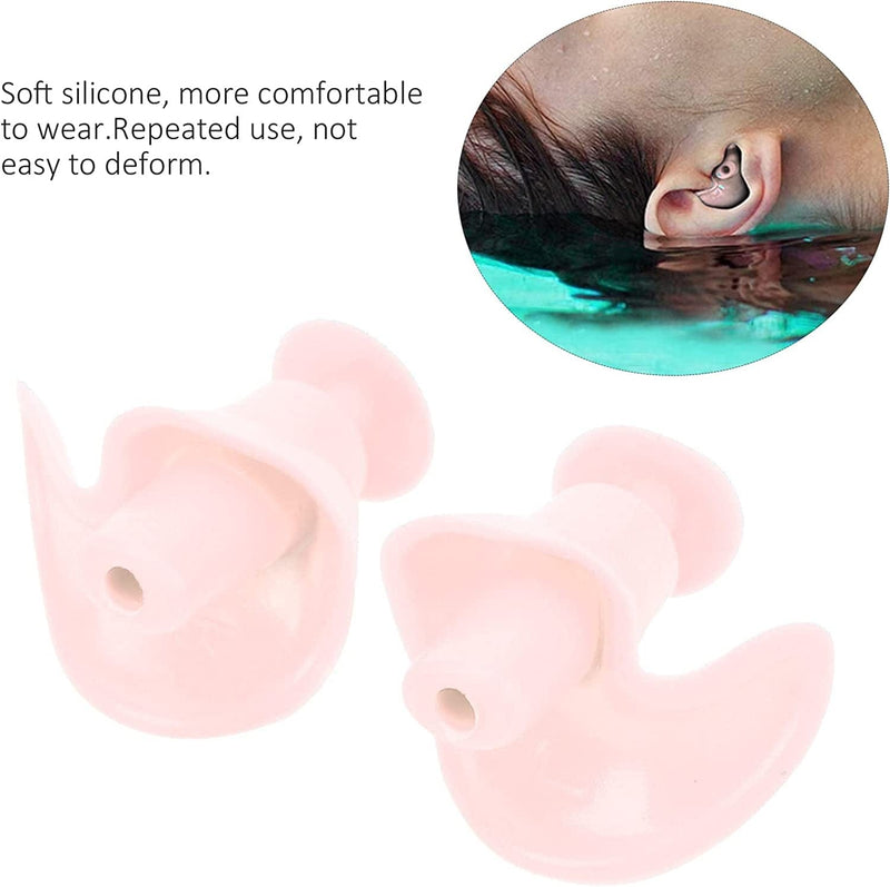 Dilwe Waterproof Earplug, Silicone Waterproof Dust‑Proof Spiral Earplug for Children and Adults Swimming Accessory Sporting Goods > Outdoor Recreation > Boating & Water Sports > Swimming Dilwe   