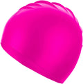 Doovid Swim Caps for Women Men Waterproof Silicone Swim Cap Ear Protection Long Hair Sunscreen Swimming Cap Sporting Goods > Outdoor Recreation > Boating & Water Sports > Swimming > Swim Caps DOOVID Rose Red One Size 