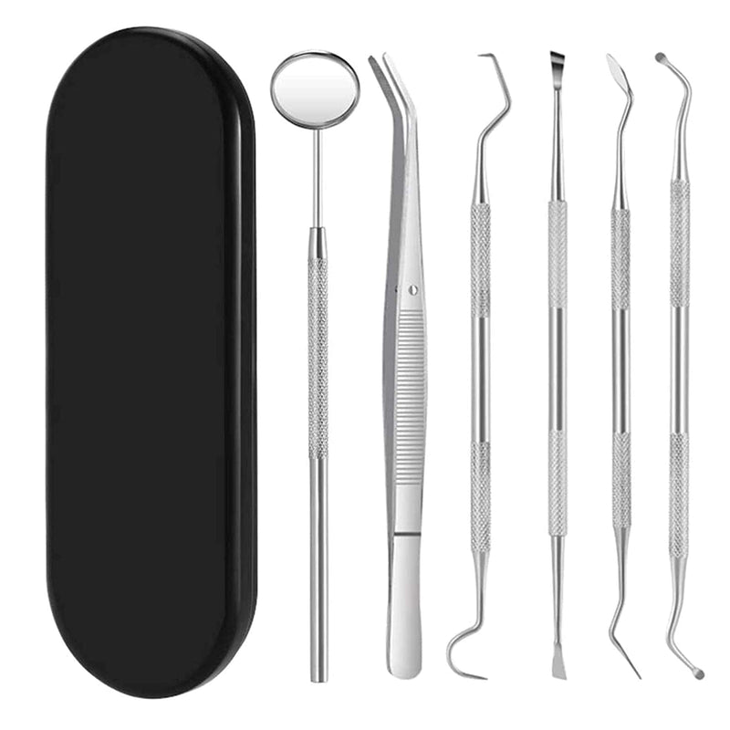DOUCEUR Teeth Cleaning Kit, Teeth Cleaning Tools with Mouth Mirror, Teeth Cleaner and Oral Care for Adults and Pets Home & Garden > Household Supplies > Household Cleaning Supplies DOUCEUR   